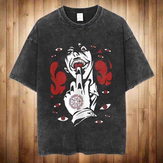 Cursed Smile Occult Graphic Tee
