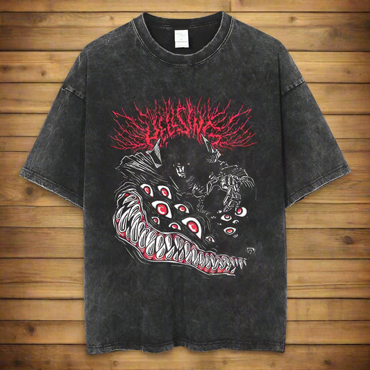 Psychedelic Horror Face T-Shirt
