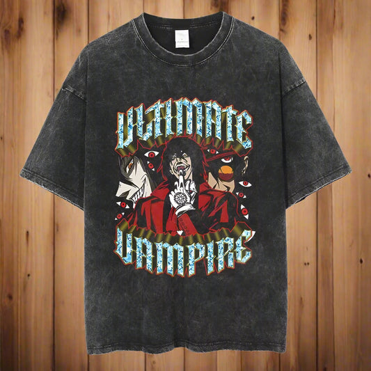 Sinister Eyes Horror Manga Tee